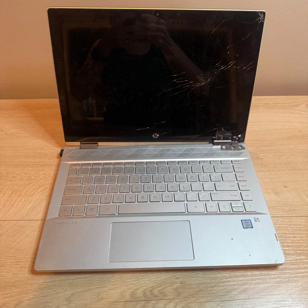 HP Pavilion x360 14m-cd0003dx Convertible Laptop - Untested - Parts/Repair